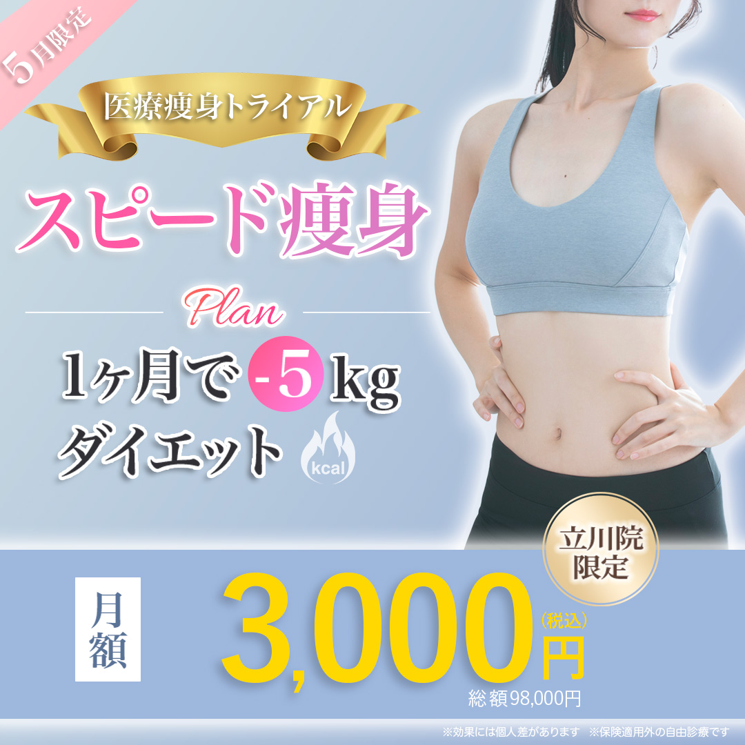 スピード痩身プラン【医療ダイエット】