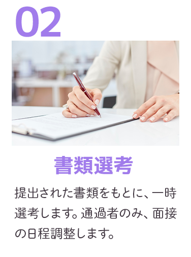 書類選考